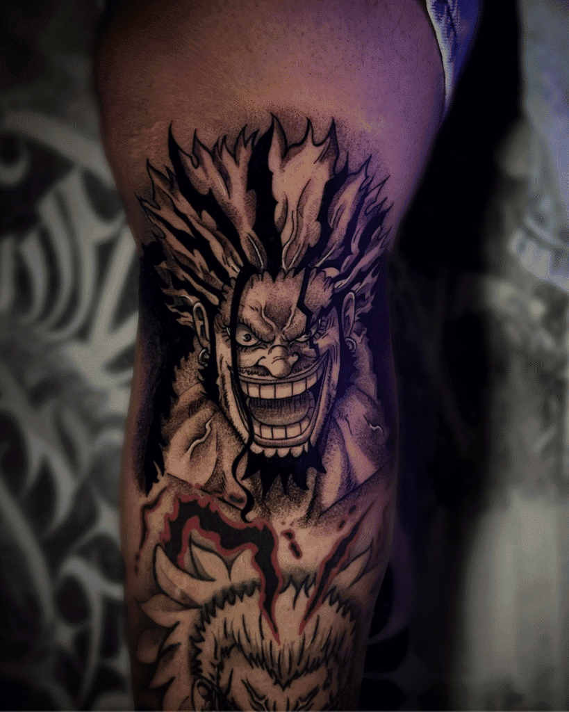 Rocks D. Xebec One Piece Tattoo