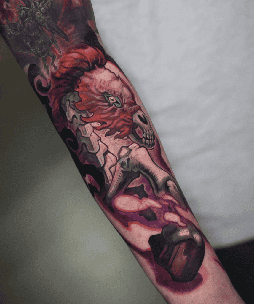 Saint Ethanbaron V. Nusjuro One Piece Tattoo