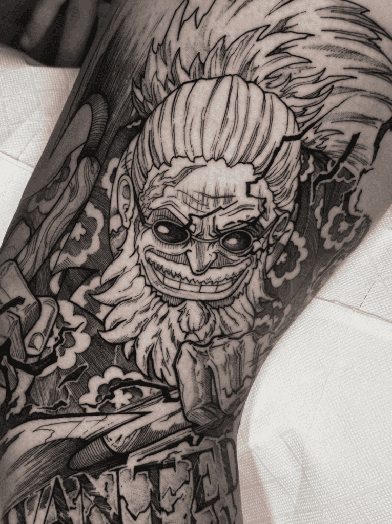 Scopper Gaban One Piece Tattoo