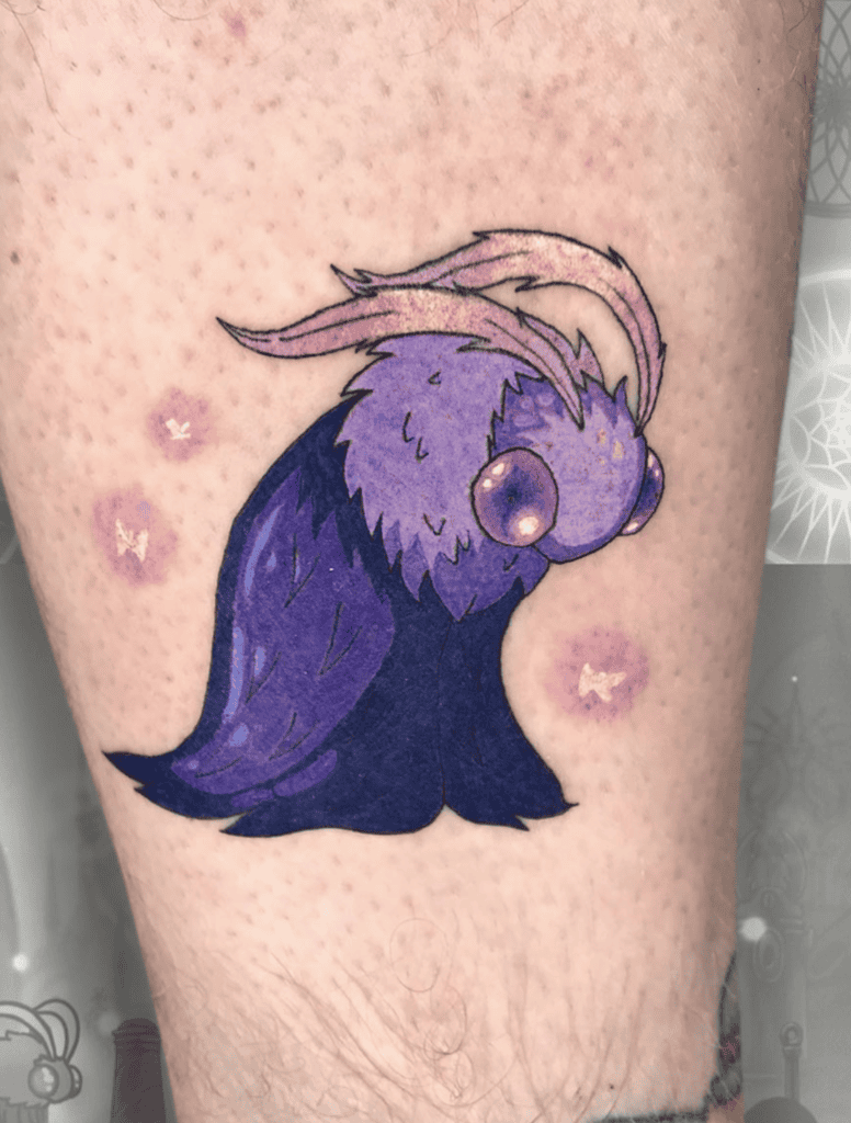 Seer Moth Hollow Knight Tattoo