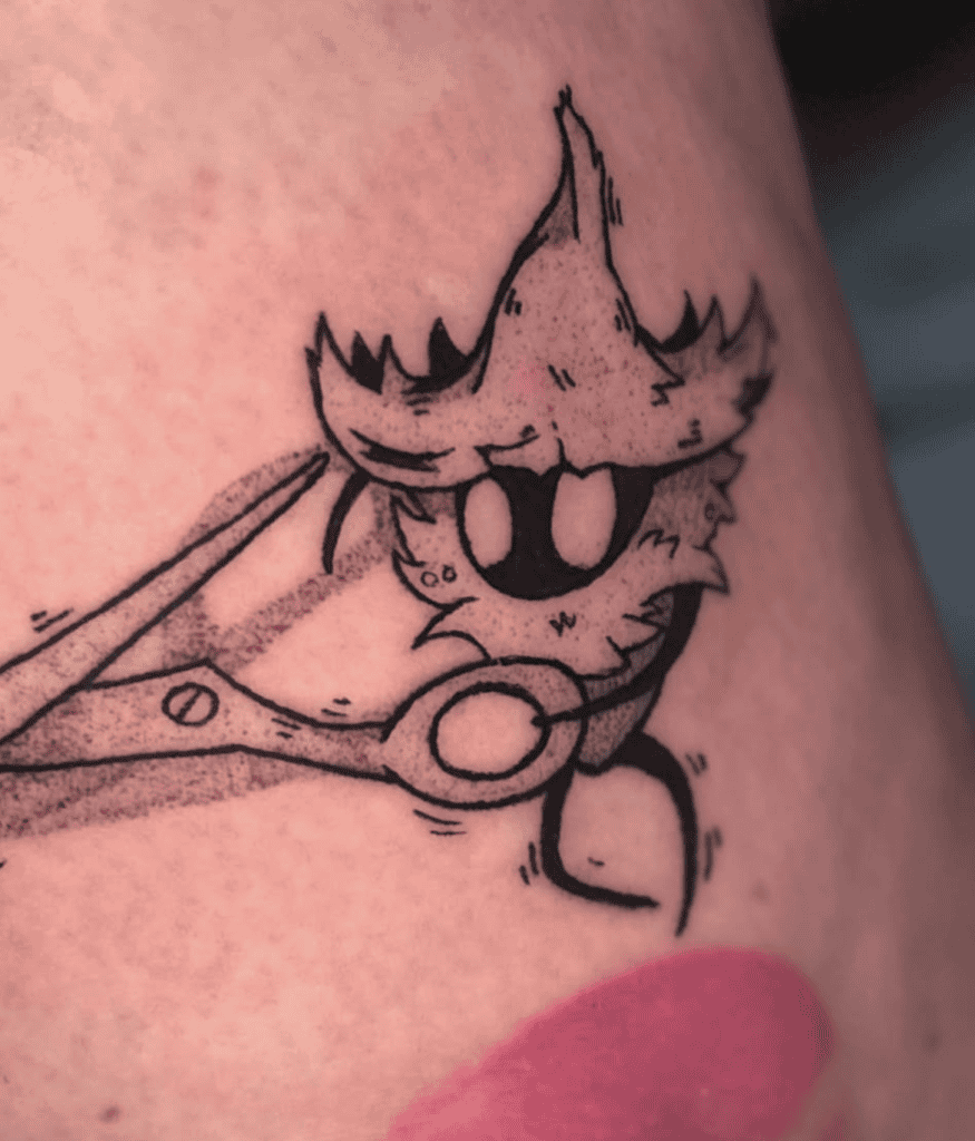 Silk Snipper Right Hollow Knight Tattoo
