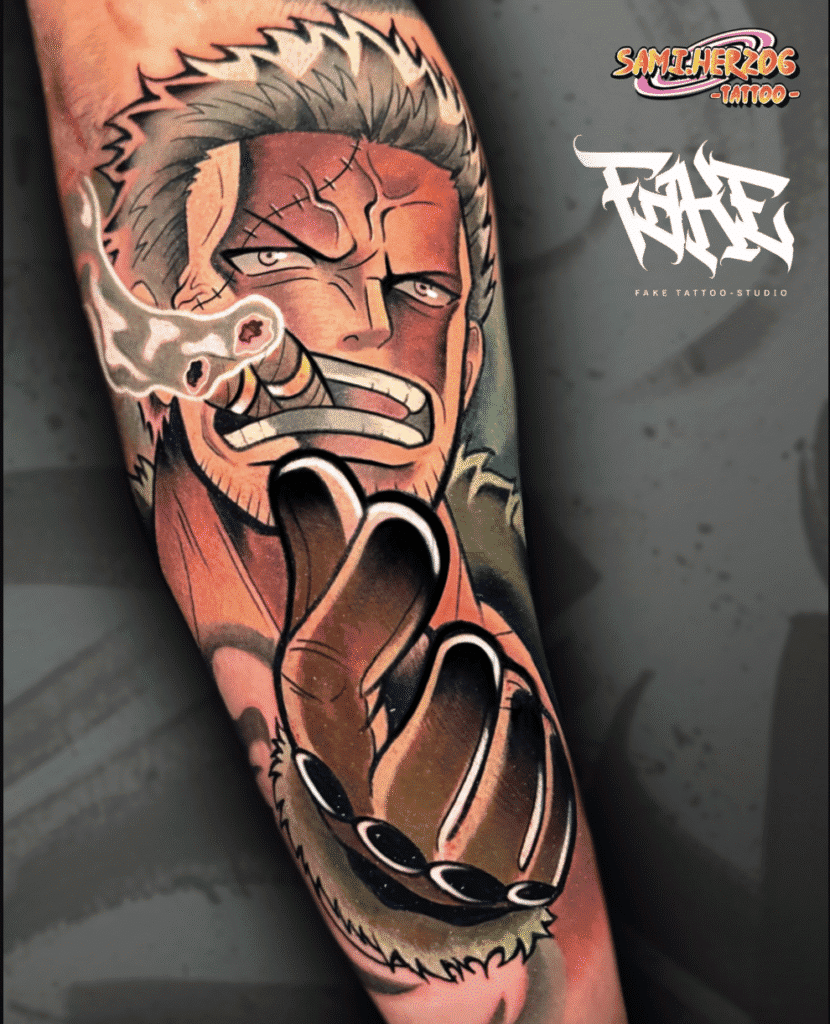Smoker One Piece Tattoo