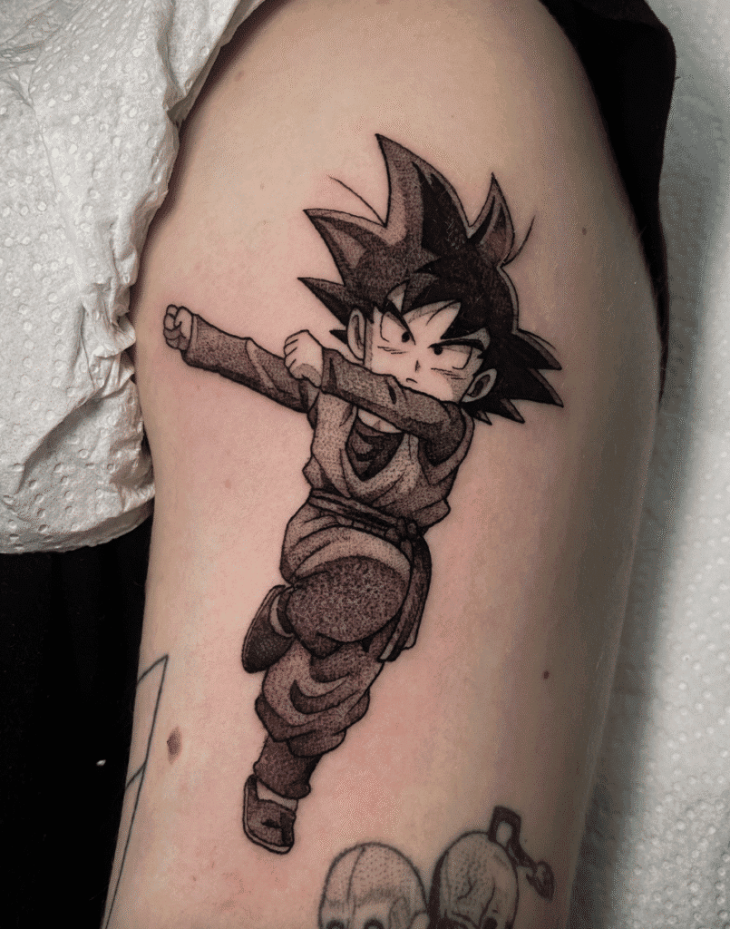 Son Goten Dragon Ball Tattoo