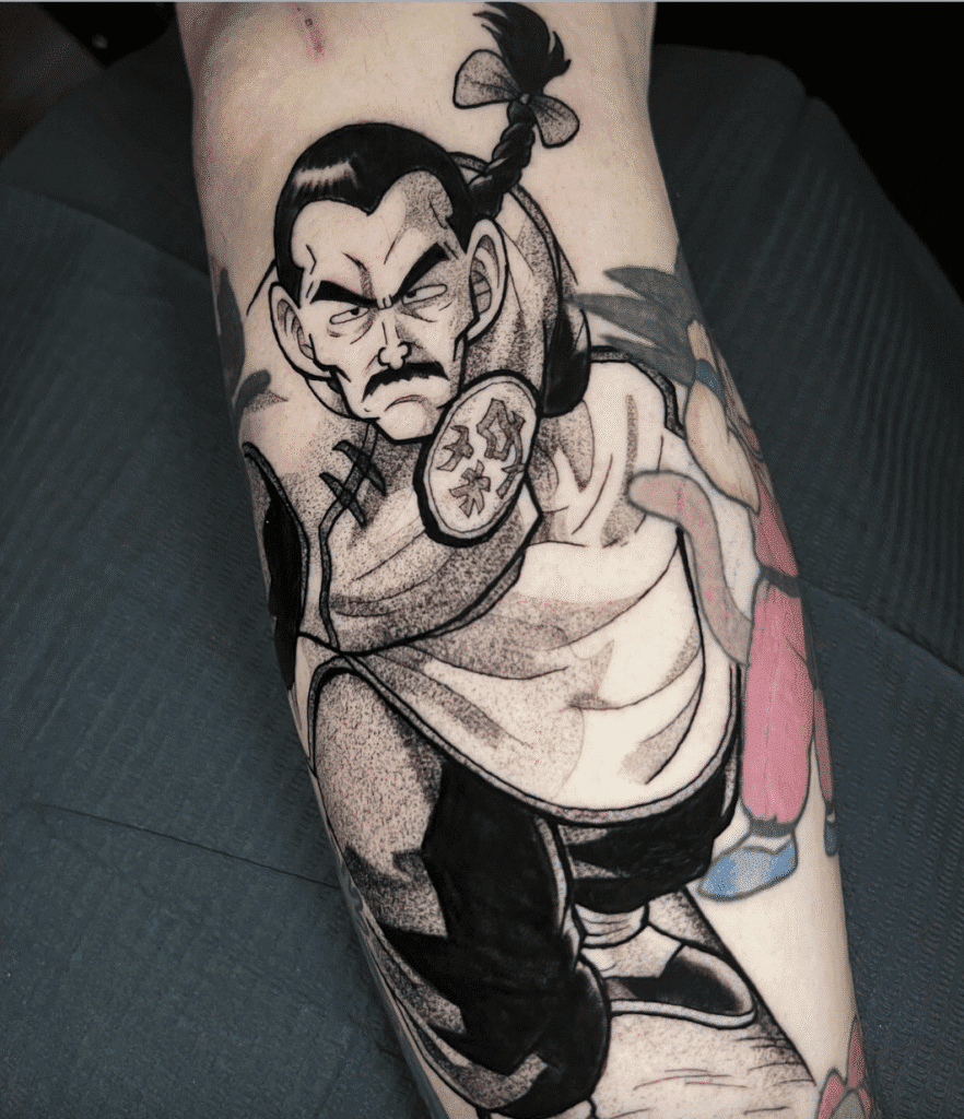 Tao Pai Pai Dragon Ball Tattoo