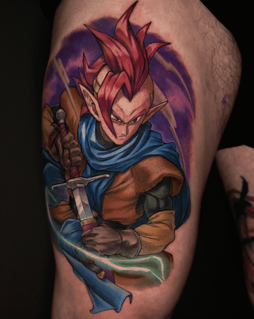 Tapion Dragon Ball Tattoo
