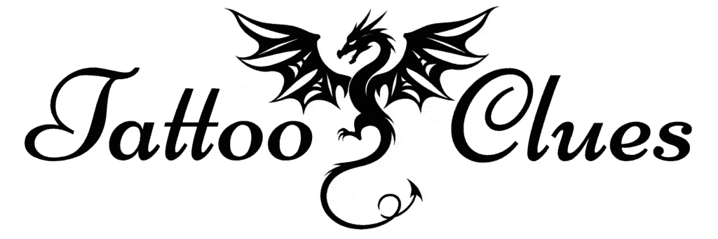 Tattoo Clues Logo Black