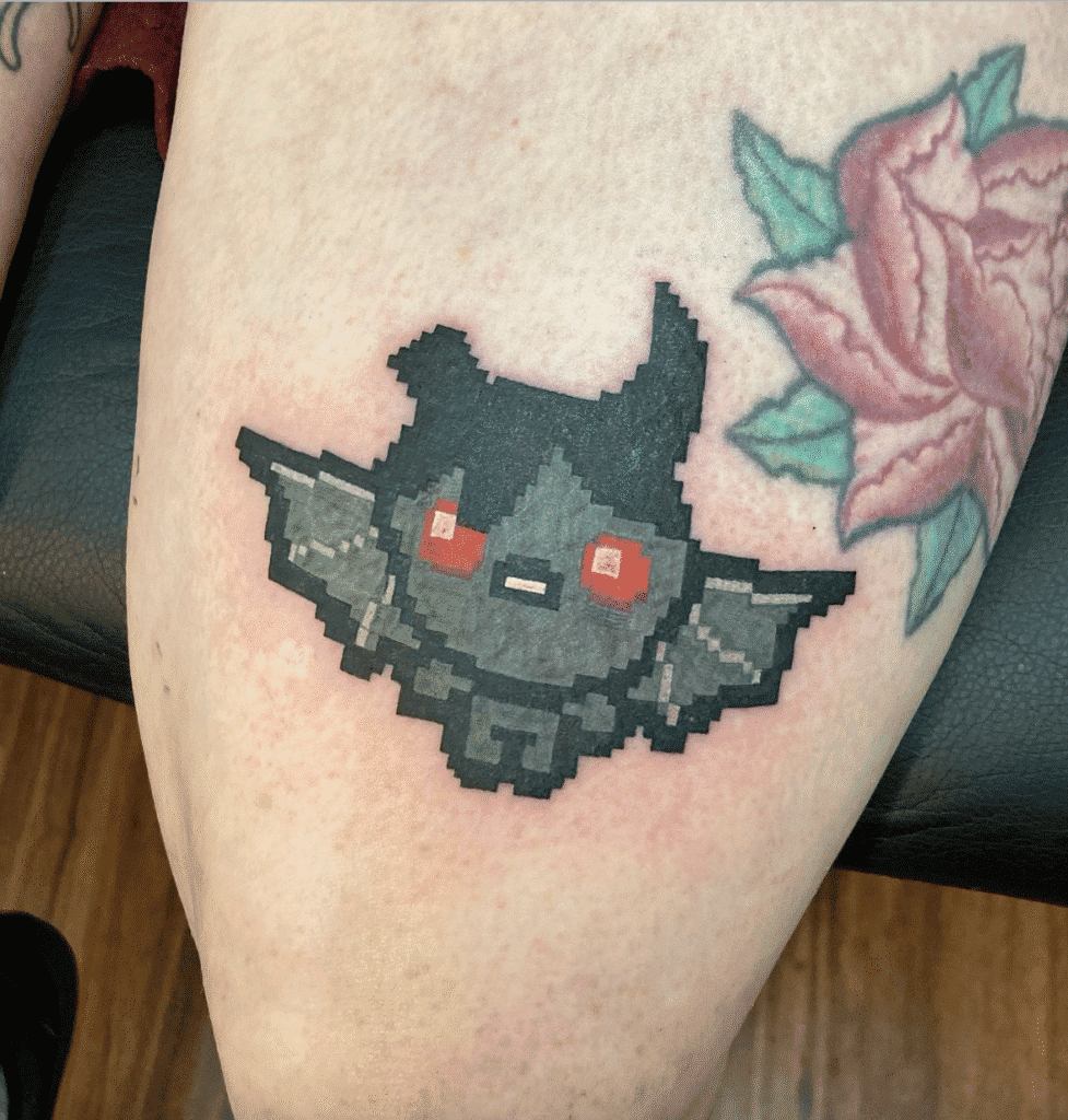 The Binding of Issac Video Game Tattoo