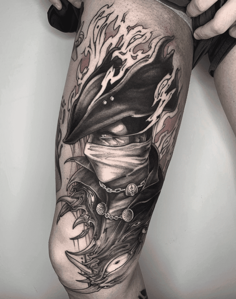 The Hunter Soulsborne Tattoo