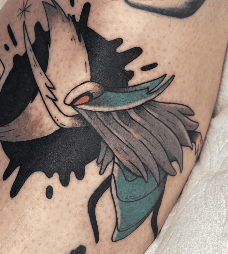 Traitor Lord Battle Hollow Knight Tattoo