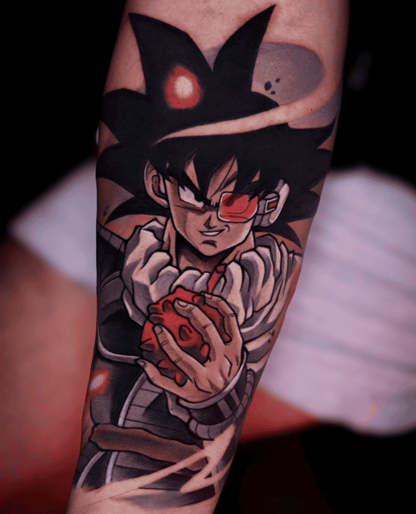 Turles Dragon Ball Tattoo