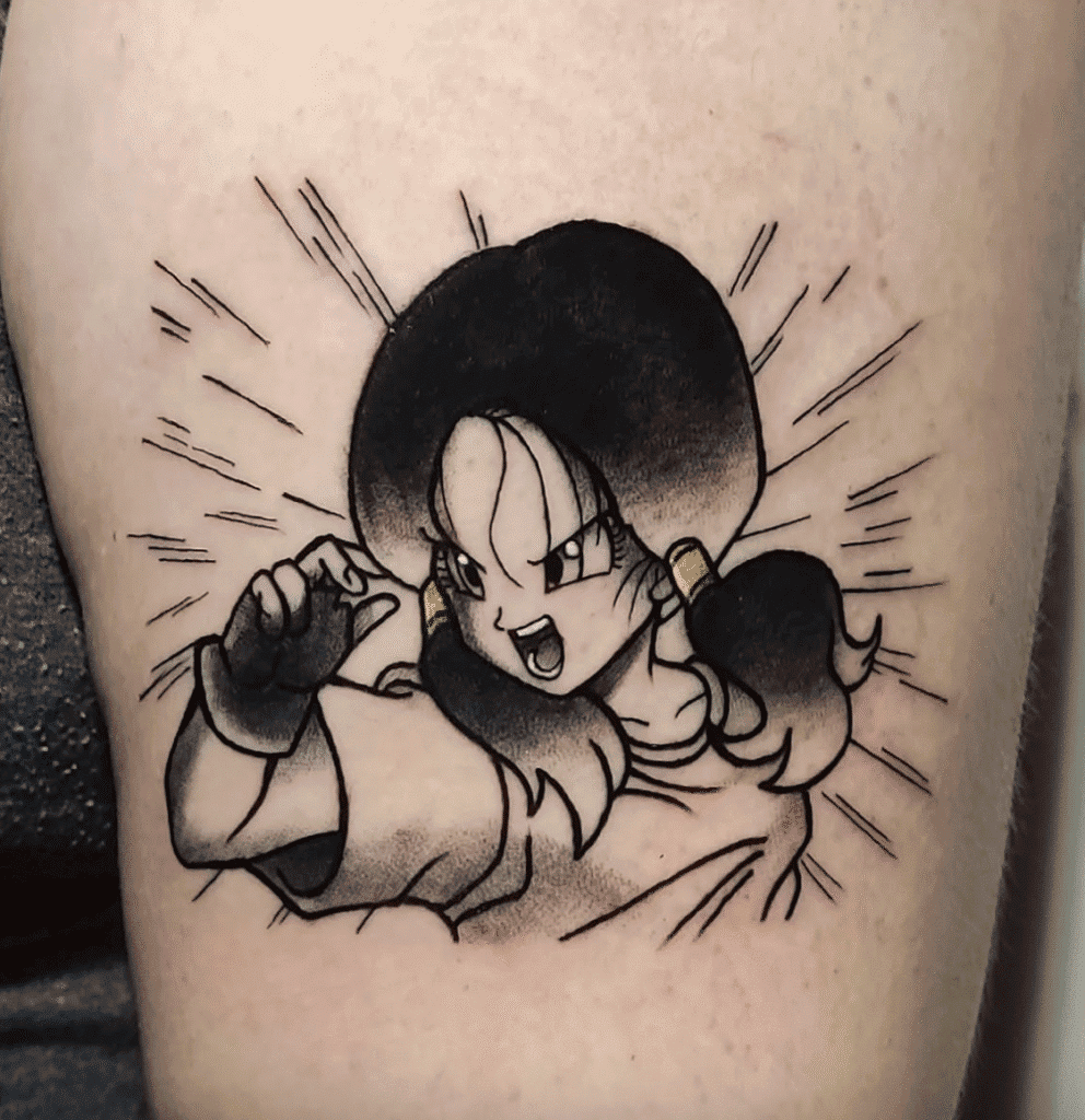 Videl Dragon Ball Tattoo