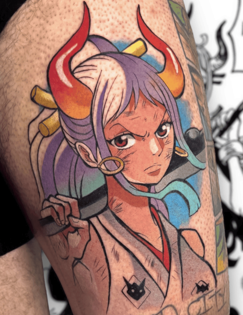 Yamato Angry One Piece Tattoo