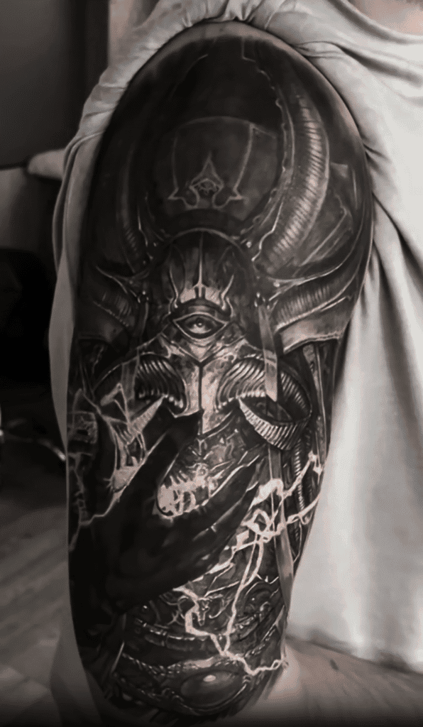Ahriman Warhammer 40k Tattoo