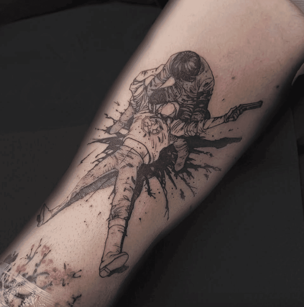 Akira Anime Tattoo