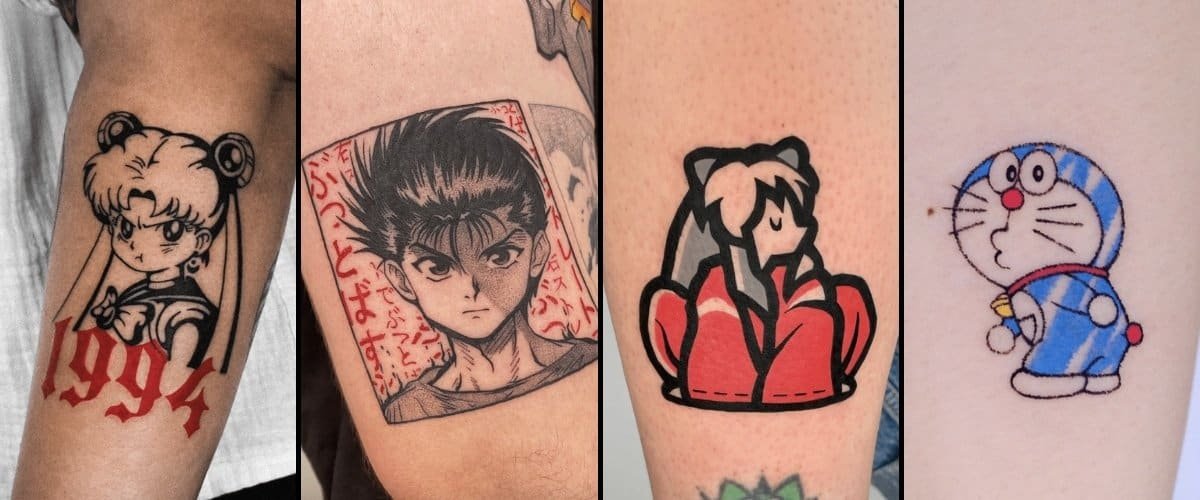 Anime Tattoos Featured Image