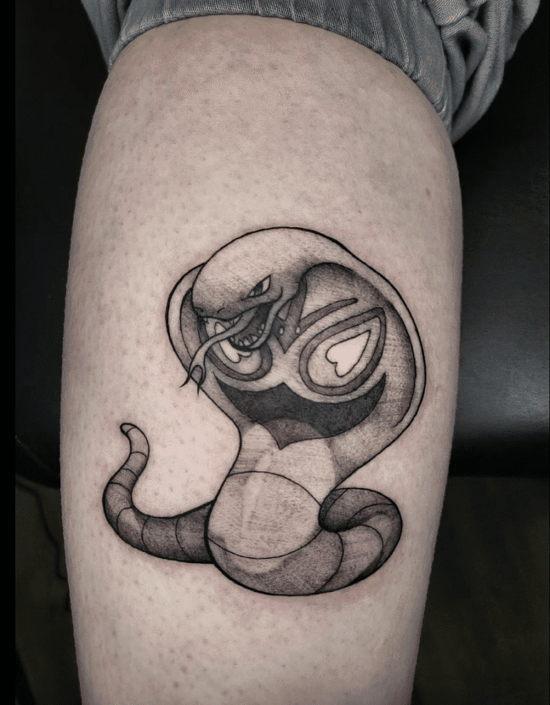 Arbok Johto Pokémon Tattoo
