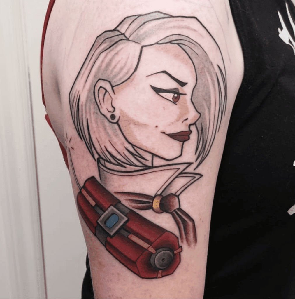 Ashe Overwatch Tattoo