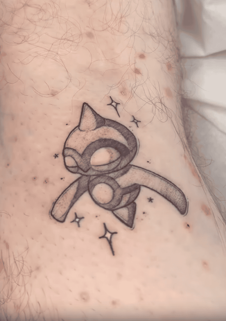 Baltoy Simple Hoenn Pokémon Tattoo