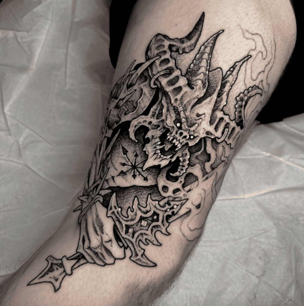 Be’lakor Warhammer 40k Tattoo