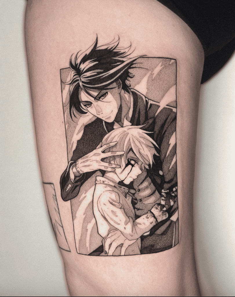 Black Butler Anime Tattoo