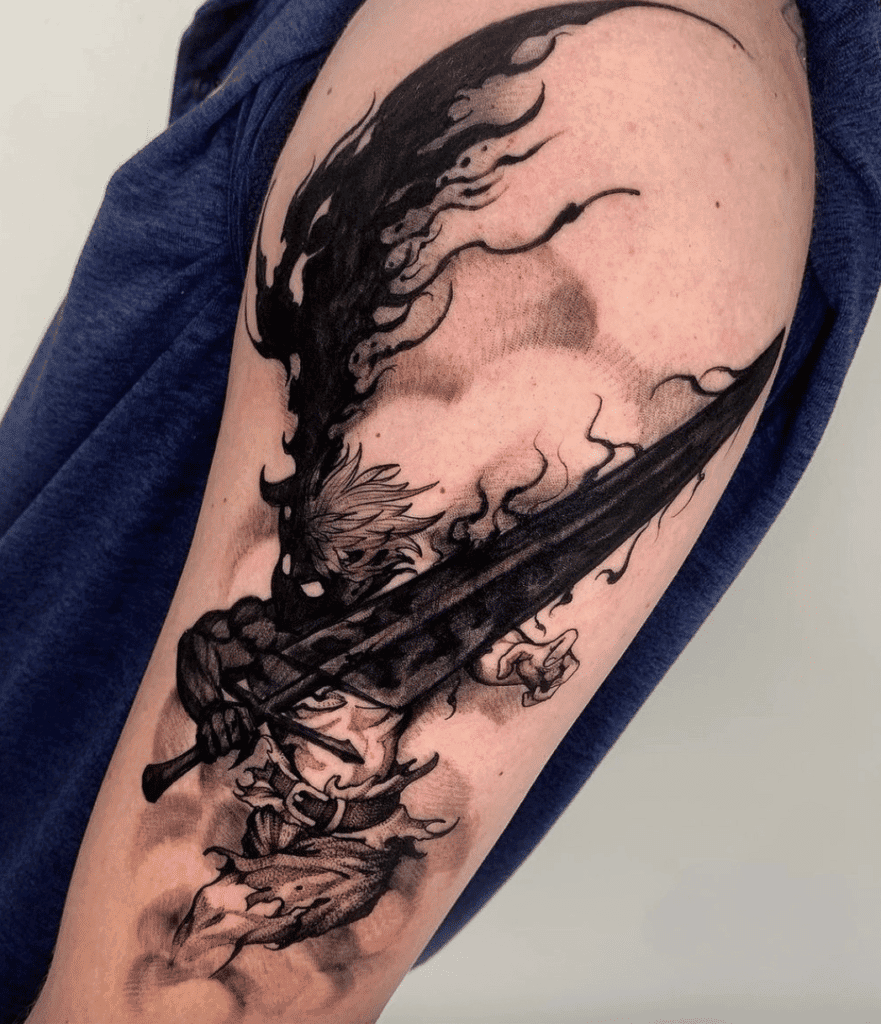 Black Clover Anime Tattoo