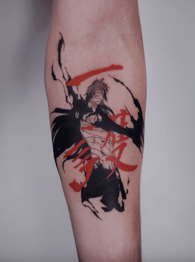 Bleach Anime Tattoo