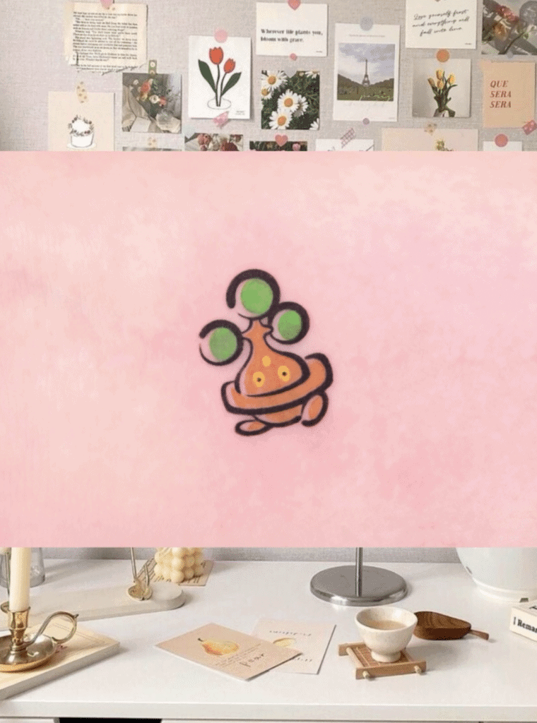 Bonsly Cute Sinnoh Pokémon Tattoo