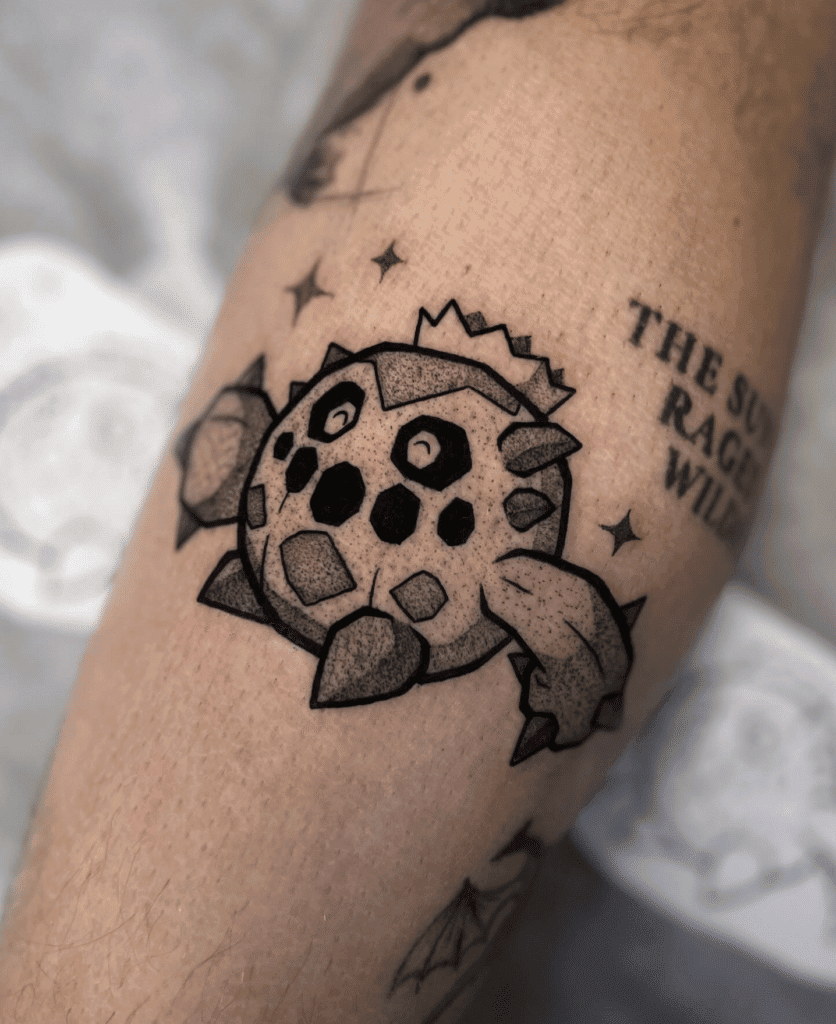 Cacnea Happy Hoenn Pokémon Tattoo