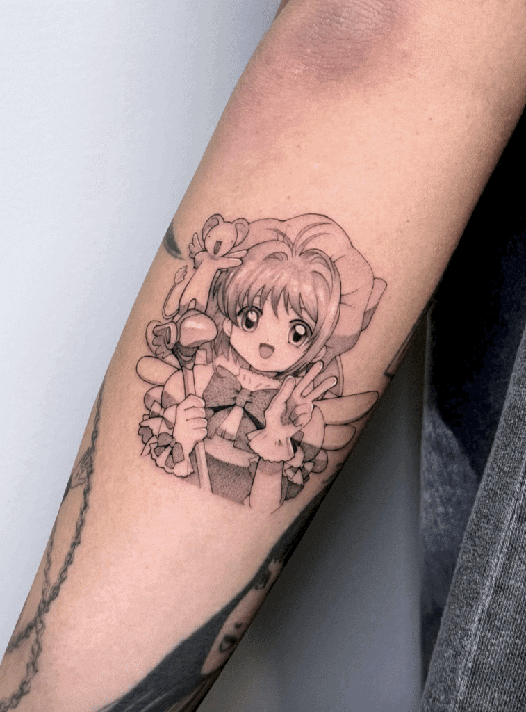 Cardcaptor Sakura Anime Tattoo
