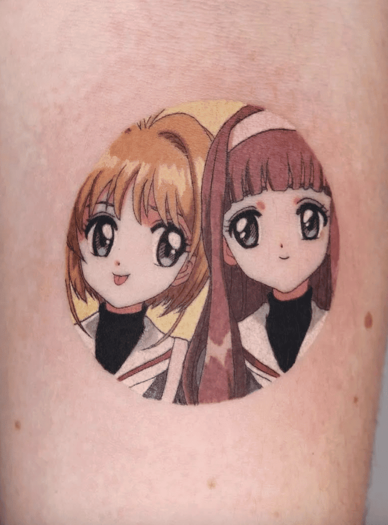 Cardcaptor Sakura Frame Anime Tattoo