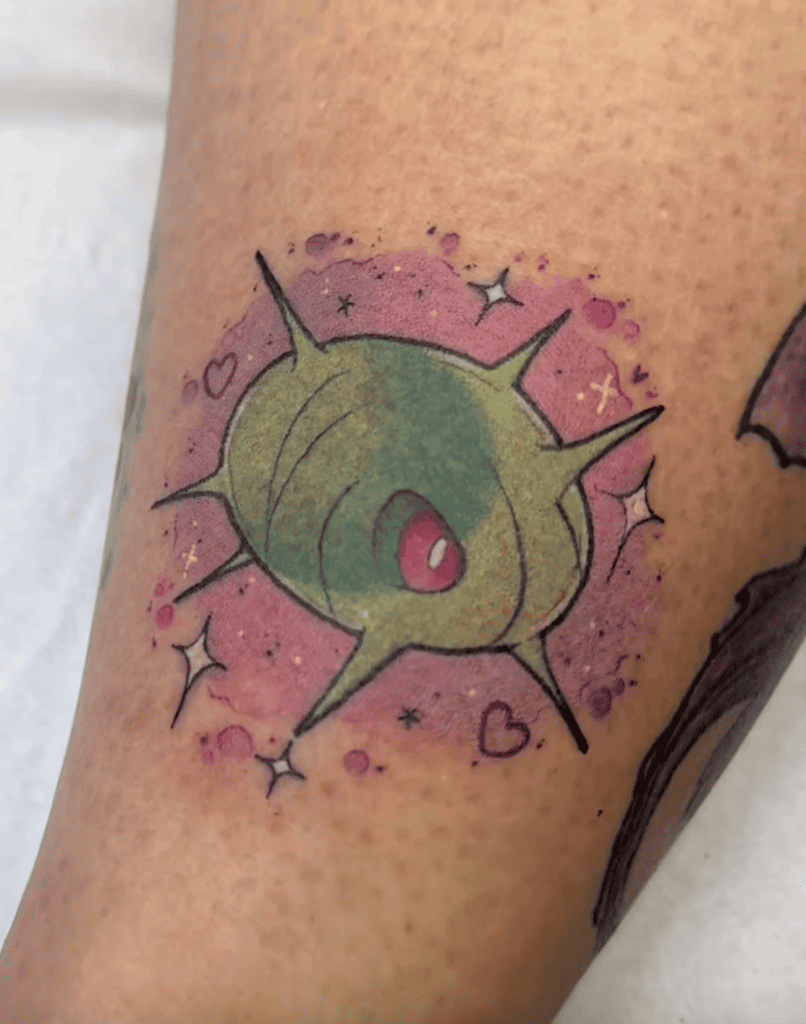 Cascoon Hoenn Pokémon Tattoo