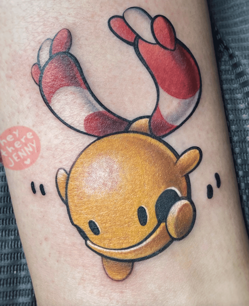 Chingling Sinnoh Pokémon Tattoo