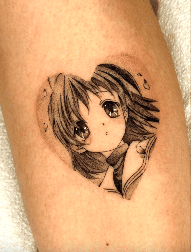 Clannad Anime Tattoo