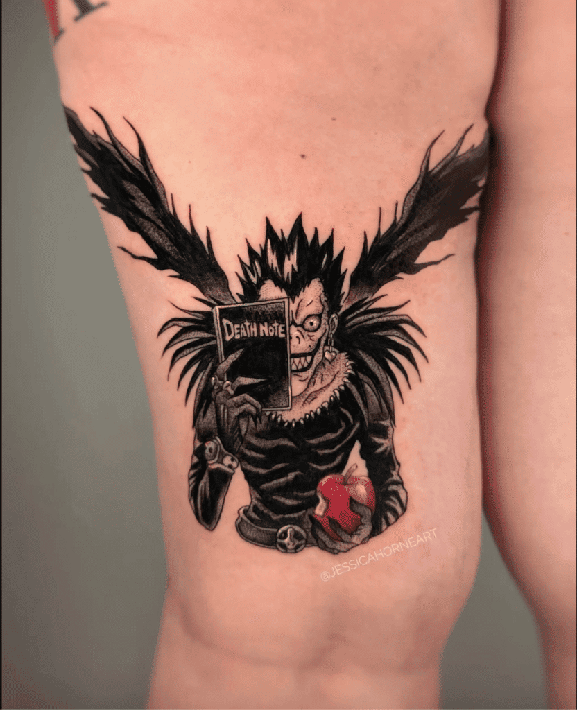 Death Note Anime Tattoo