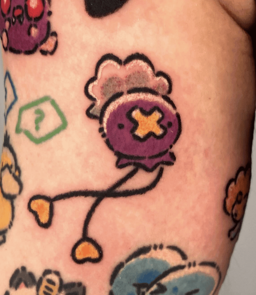 Drifloon Sinnoh Pokémon Tattoo