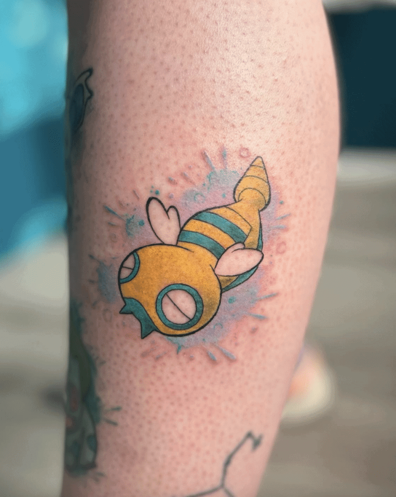 Dunsparce Johto Pokémon Tattoo