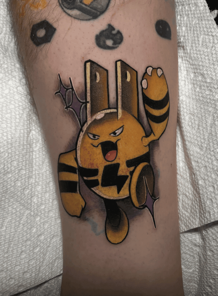 Elekid Johto Pokémon Tattoo
