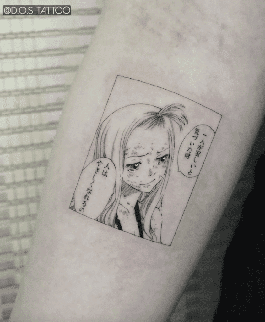 Fairy Tale Anime Tattoo