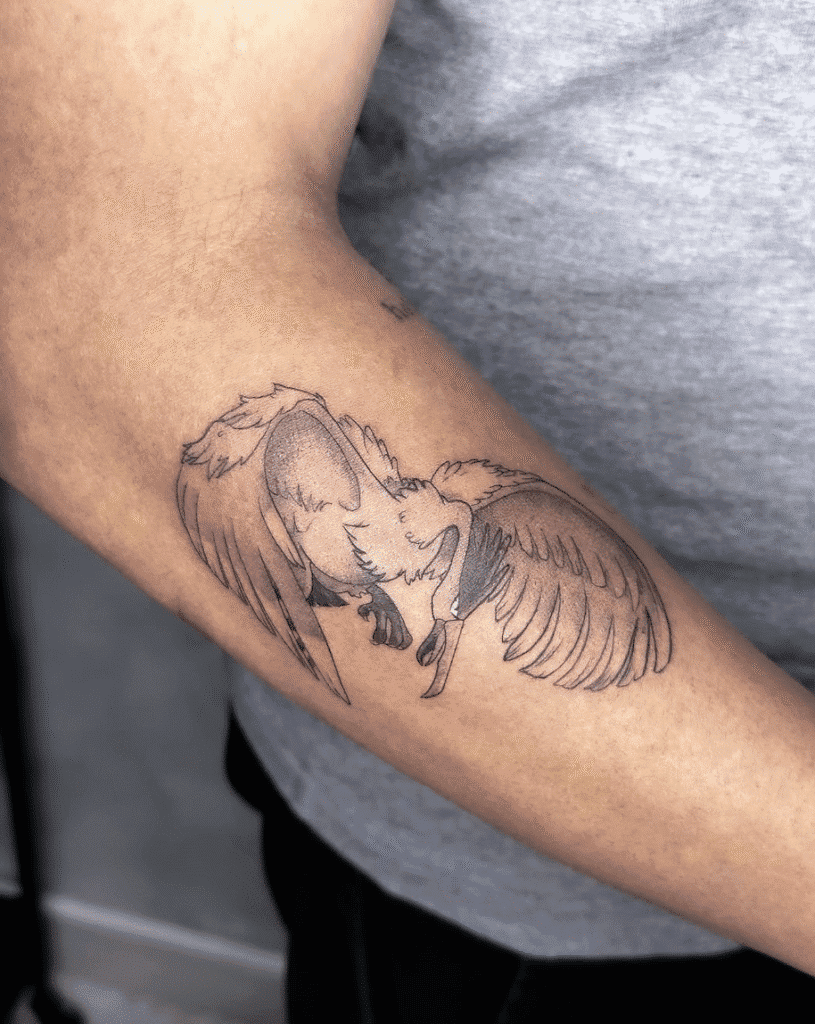 Fearow Johto Pokémon Tattoo