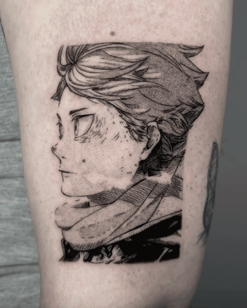 Haikyuu! Shoyo Anime Tattoo