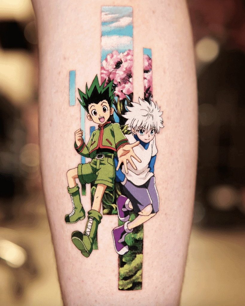 Hunter X Hunter Anime Tattoo