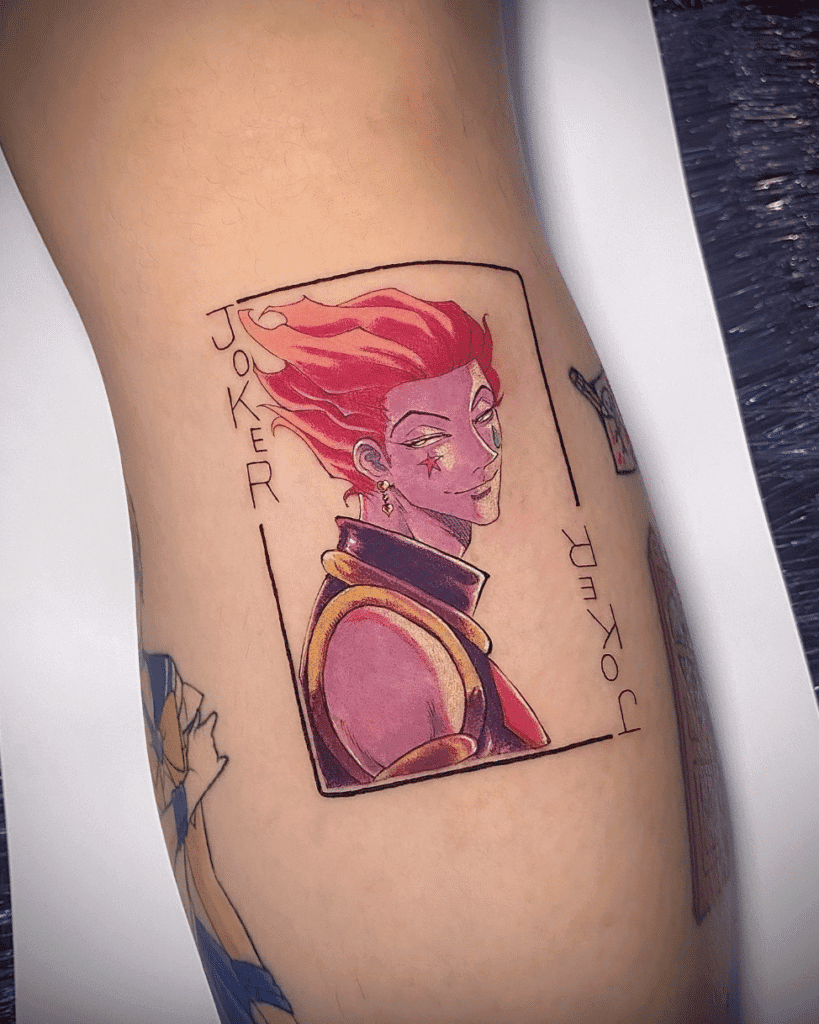 Hunter X Hunter Hasoka Anime Tattoo