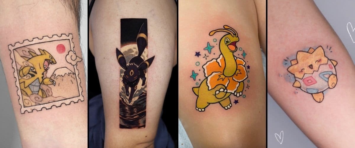 Johto Pokémon Tattoo Featured Image