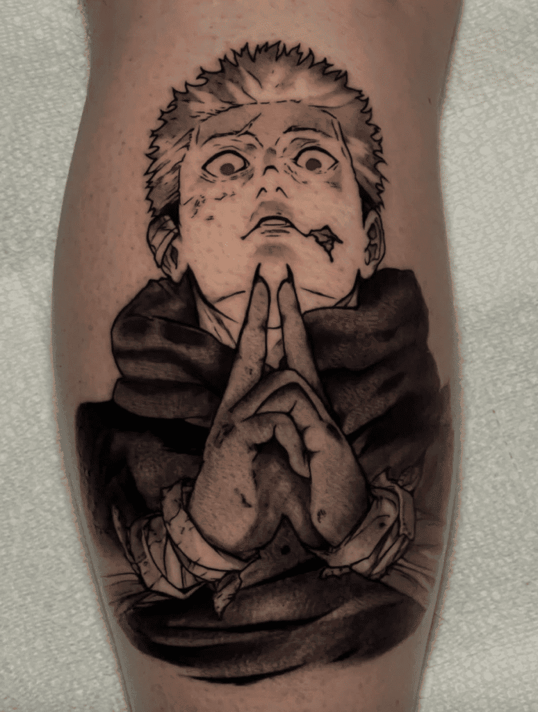 Jujutsu Kaisen Anime Tattoo