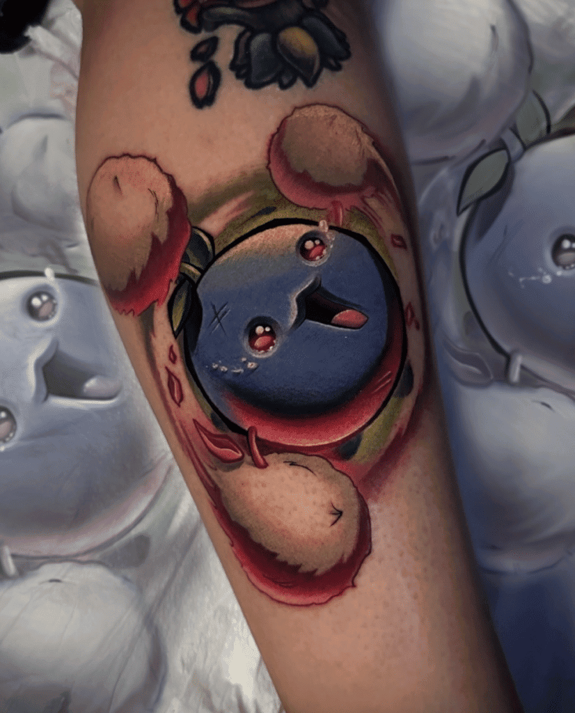 Jumpluff Johto Pokémon Tattoo