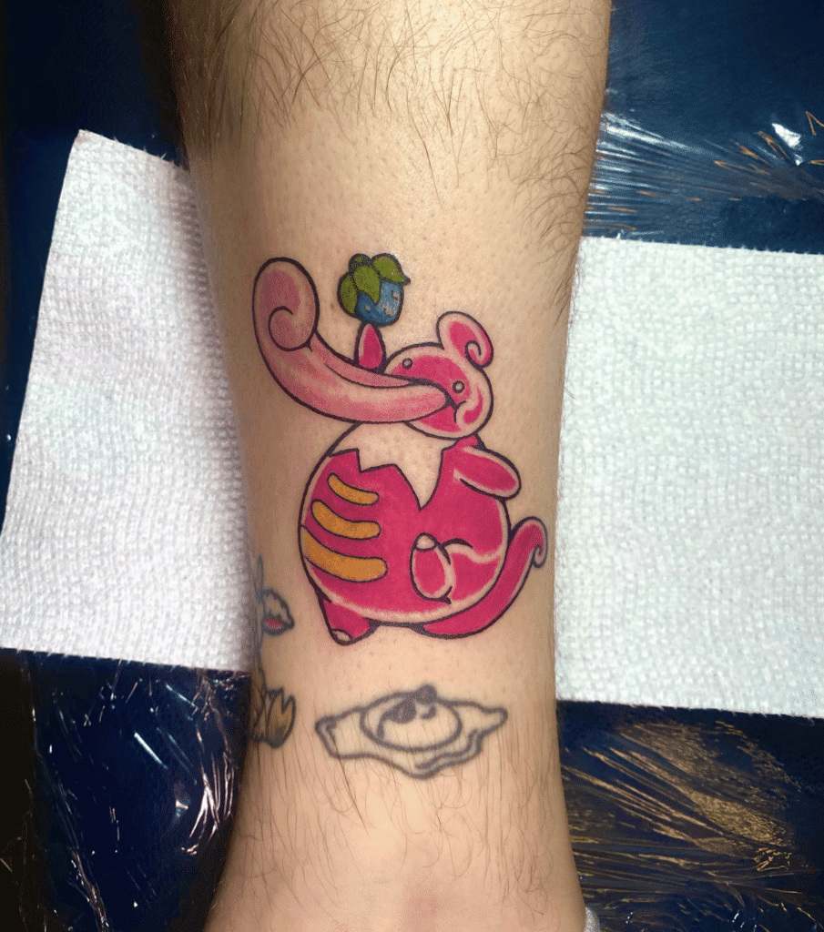 Lickilicky Sinnoh Pokémon Tattoo