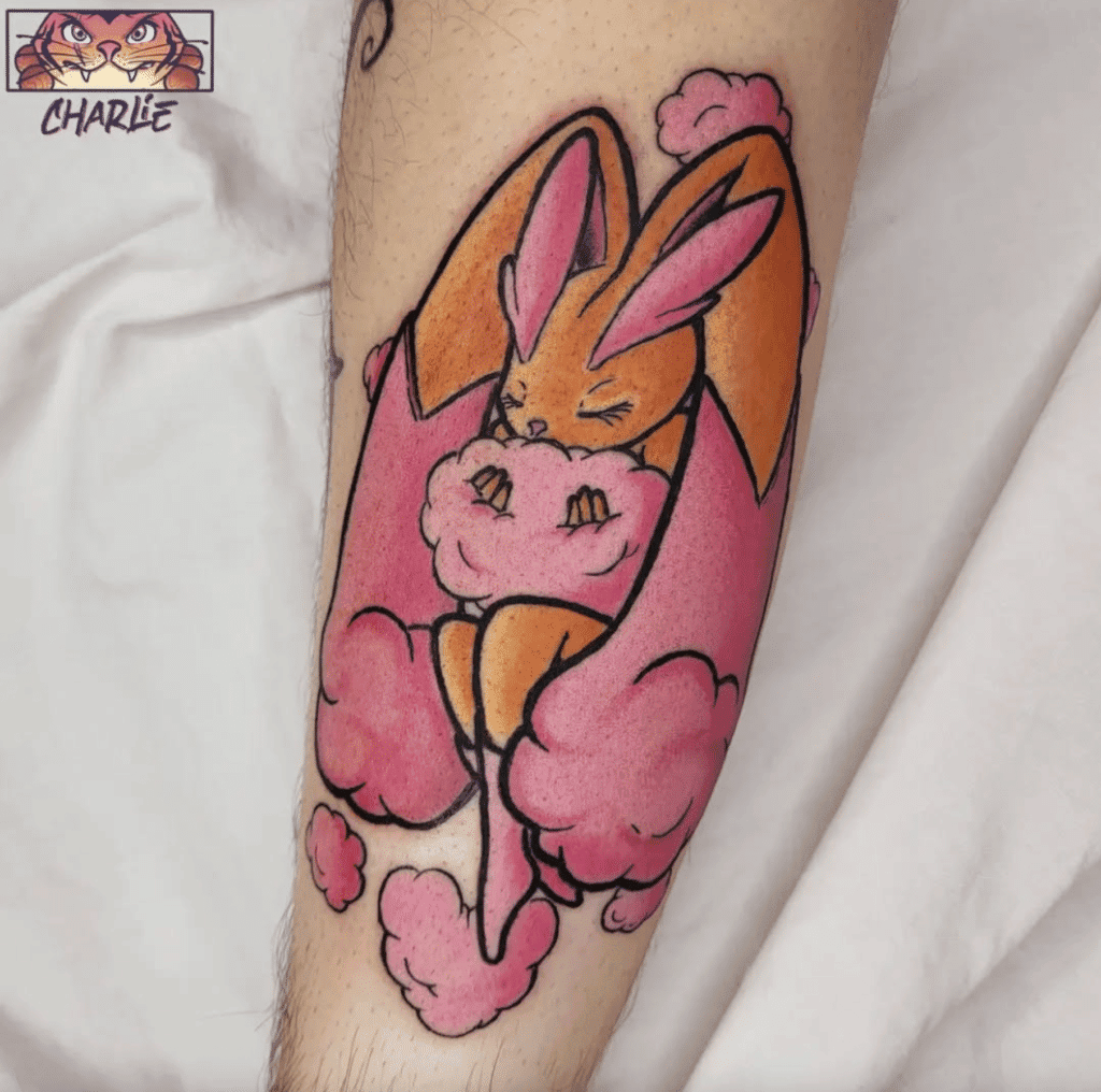 Lopunny Shiny Sinnoh Pokémon Tattoo