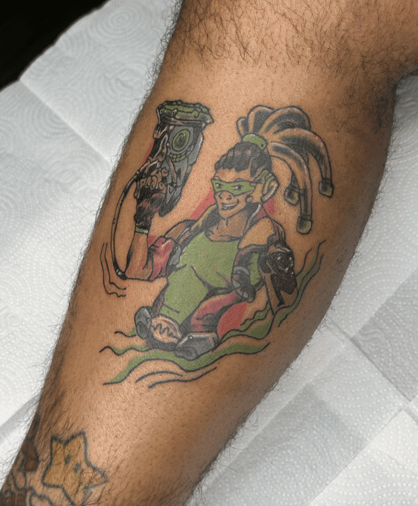 Lucio Style Overwatch Tattoo