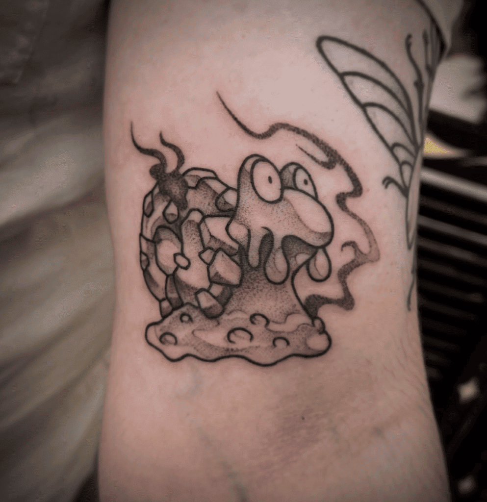 Magcargo Johto Pokémon Tattoo