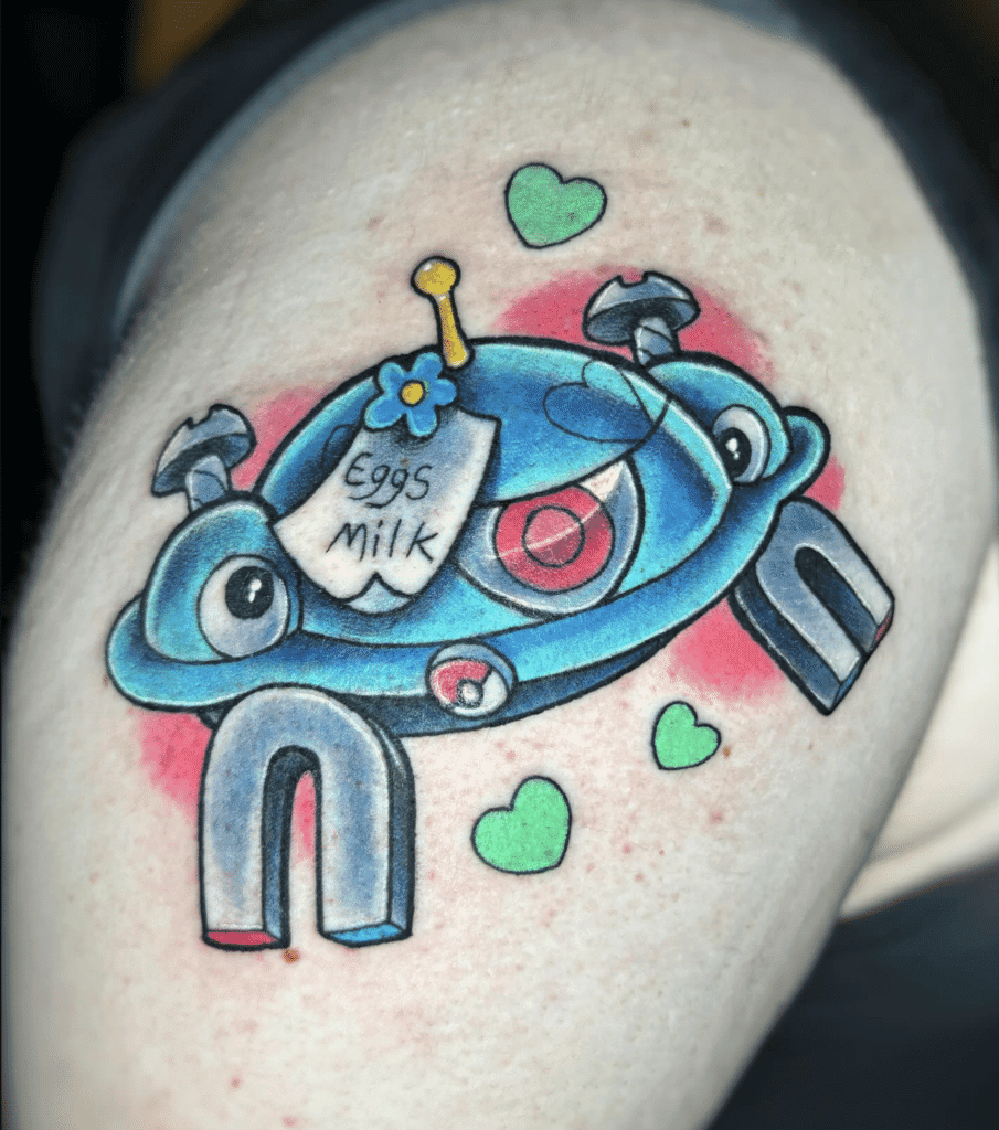 Magnezone Sinnoh Pokémon Tattoo